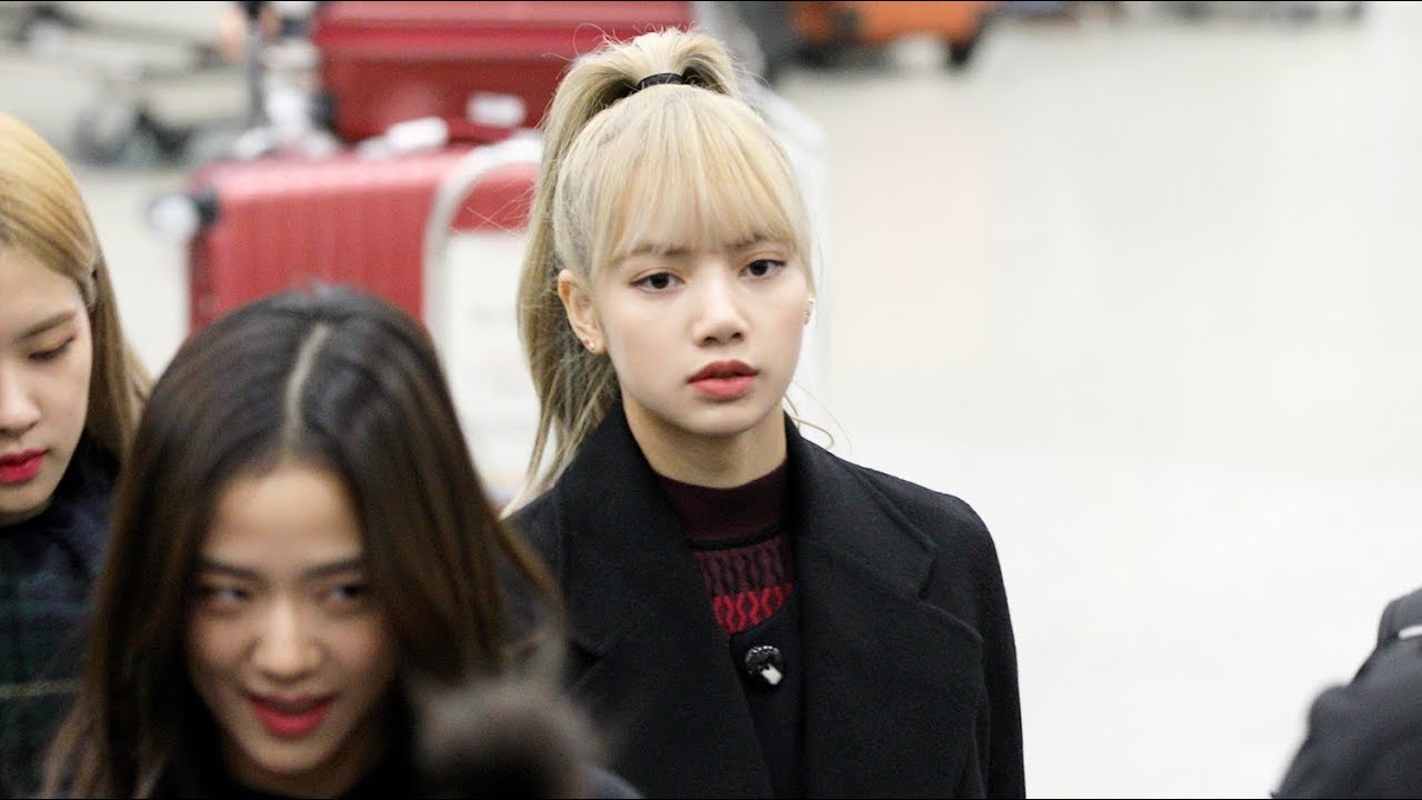 190114 블랙핑크(BLACKPINK) 리사(Lisa) 입국 Arrival [인천공항] 4K 직캠 by 비몽
