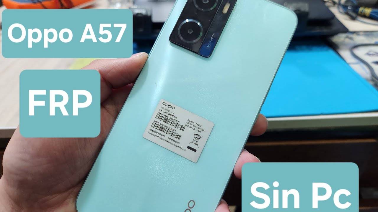 Quitar cuenta google Oppo A57.. SIN PC