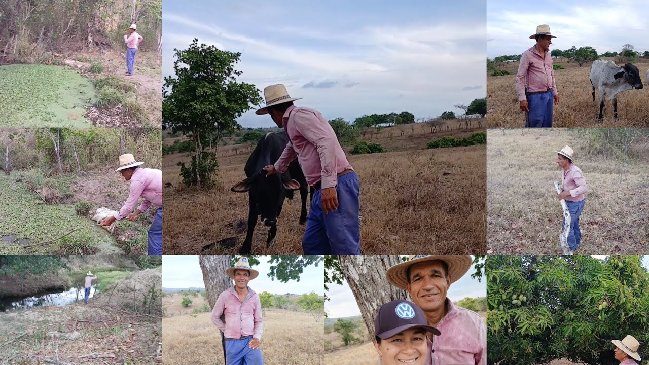 FOMOS OLHAR OS OUTROS DOIS CERCADOS/ENCONTRAMOS MUITA ÁGUA NAS MINAÇÕES, NO RIO E CERCA QUEBRADA