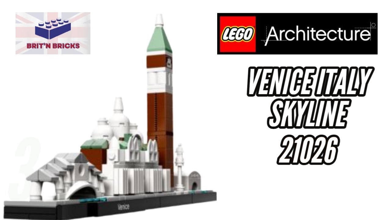 How to Build Lego Architecture Venice Italy set 