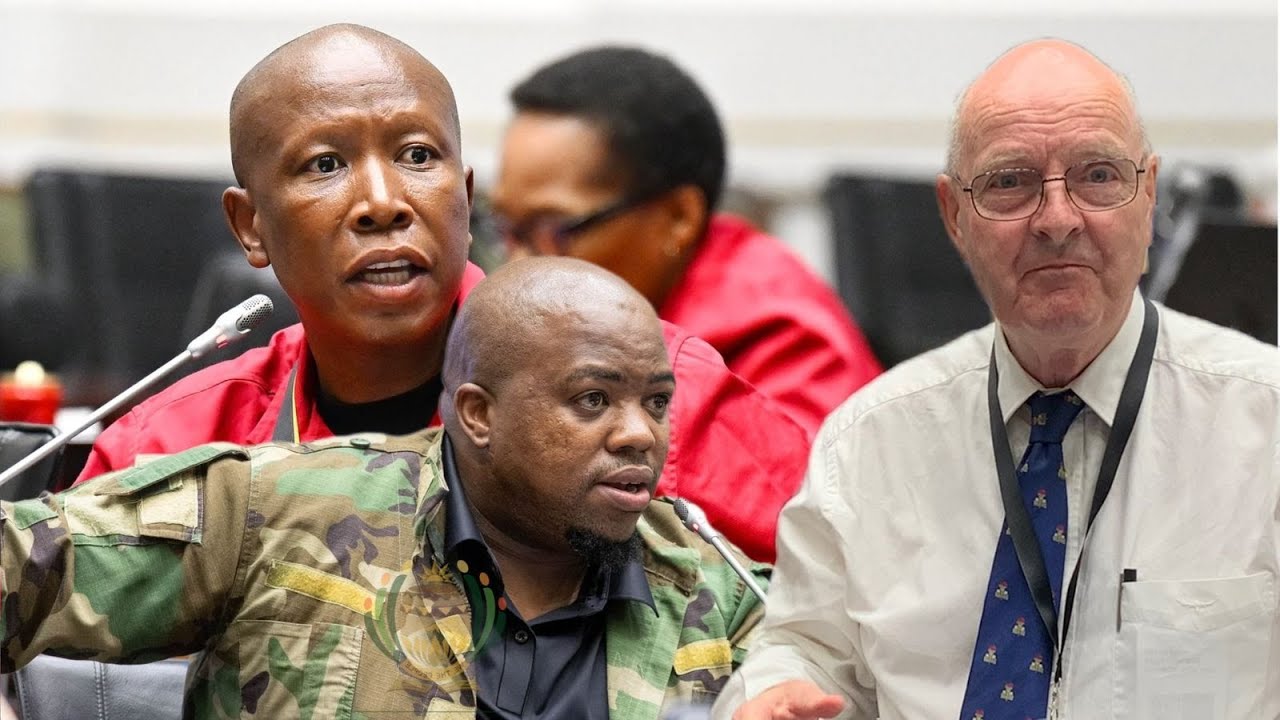 Nomvalo and Malema corners O’Sullivan,“We will ask questions beyond 1990 and be answered here,”