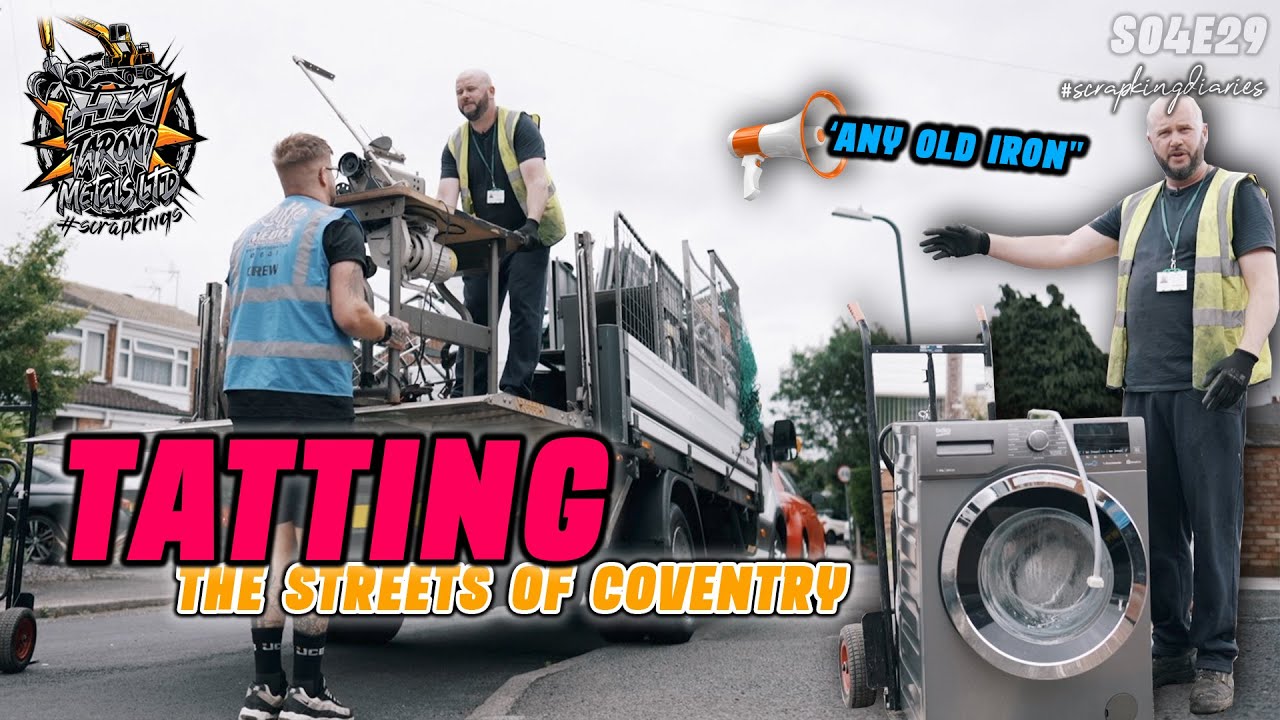 TATTING THE STREETS OF COVENTRY | Scrap King Diaries #S04E29