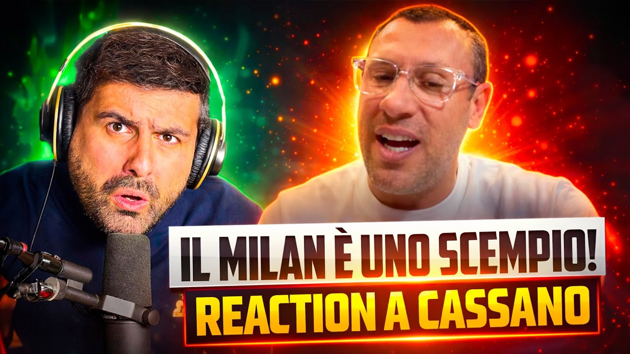 [IL MILAN È UNO SCEMPIO!] RECTION A CASSANO