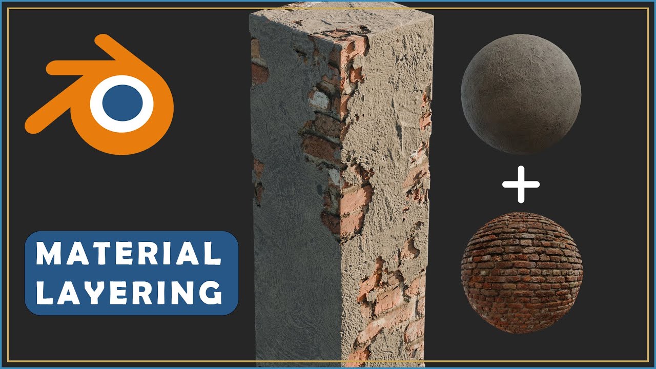 Secrets of Material Layering - Blender Hindi Tutorial