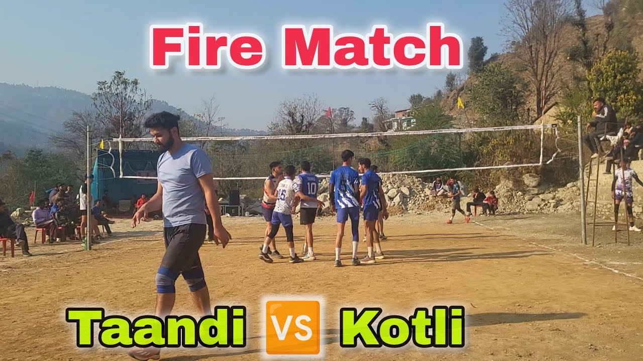 TAANDI 🆚️ KOTLI 🔥👌 HIGH VOLTAGE VOLLEYBALL MATCH AT KATVANDHI 2026