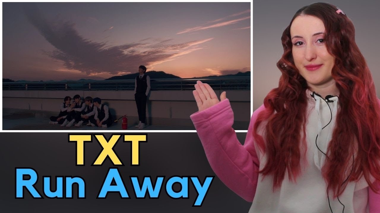 TXT Run Away Official MV 9와 4분의 3 승강장에서 너를 기다려 Tepki | KPOP TEPKİ | KPOP REACTION | 투모로우바이투게더