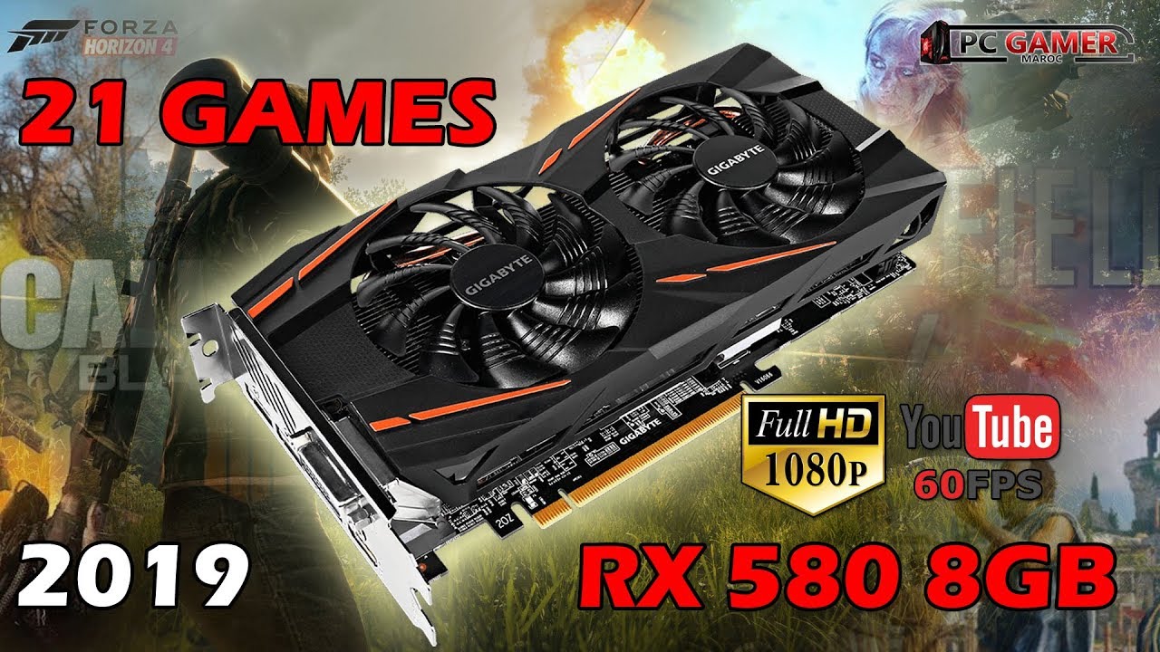 21 Games on AMD RADEON RX 580 8GB 1080P ultra Settings