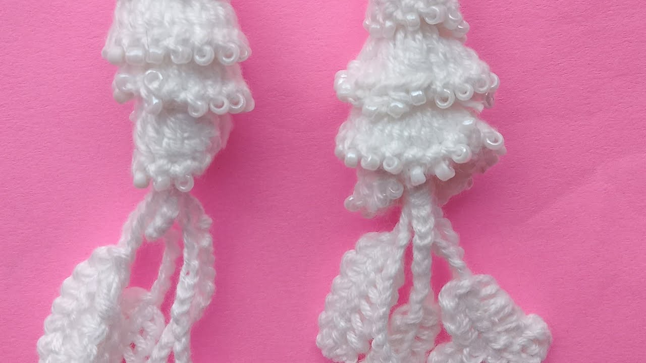 Crochet Spiral Earrings