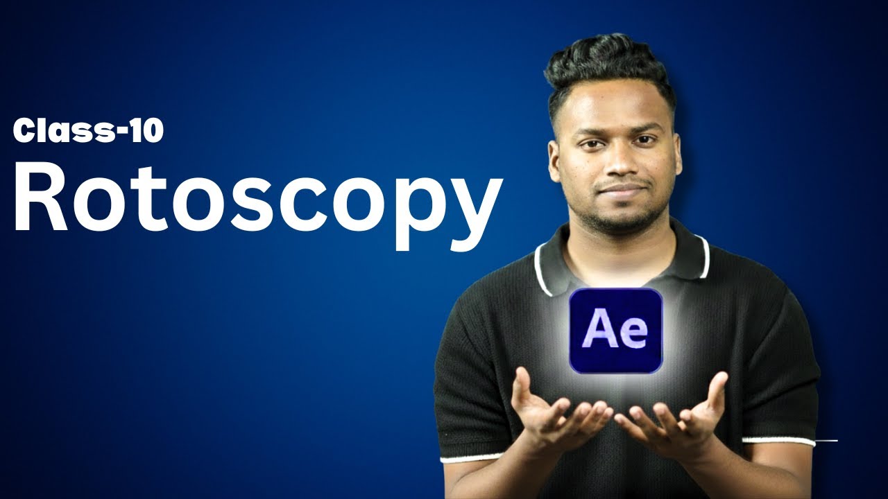 Rotoscoping For Beginners in After Effects 2026 | Roto Brush | class-10