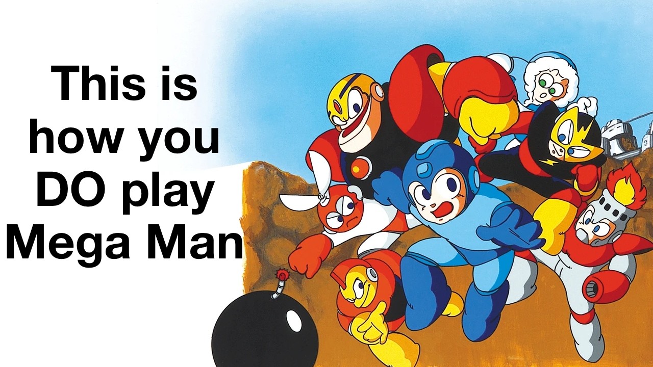 This is how you DO play Mega Man