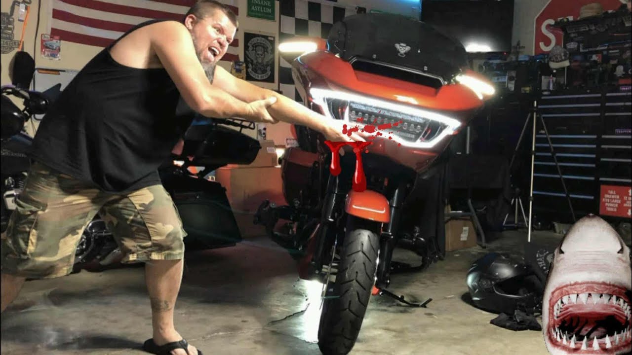 TRYBEE LED HEADLIGHT FOR 2024 ROAD GLIDE (unboxing & installation)