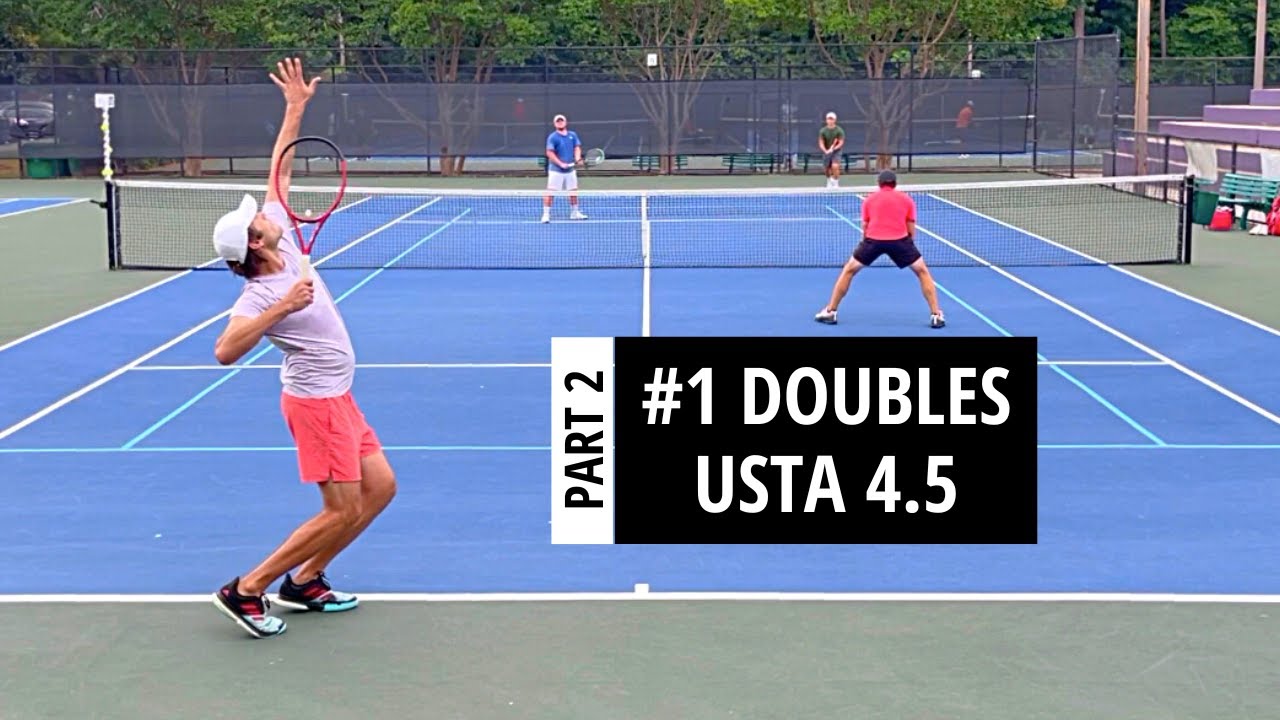 Can the Captain & RoboCop Win at #1 Doubles?  [USTA 4.5 Final Set]
