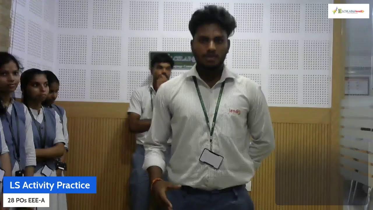 28 POs EEE-A LS Activity Practice as part of ES Course (CH-1) (11/02/26)