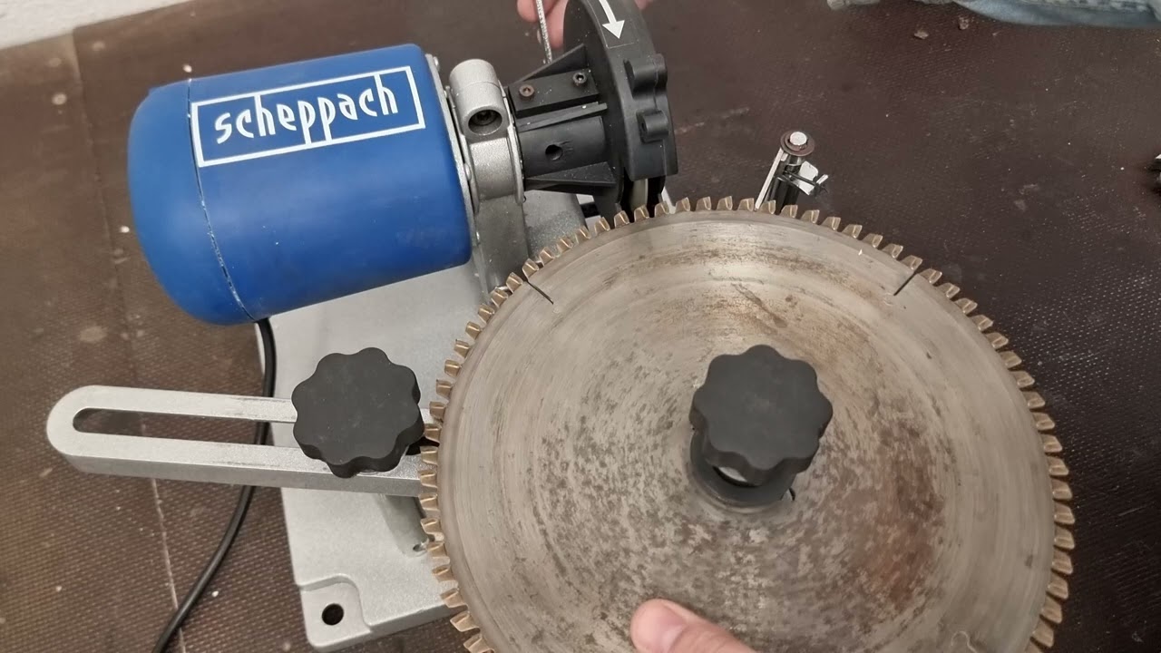 Scheppach SBS1100 Saw Blade Sharpening Tool