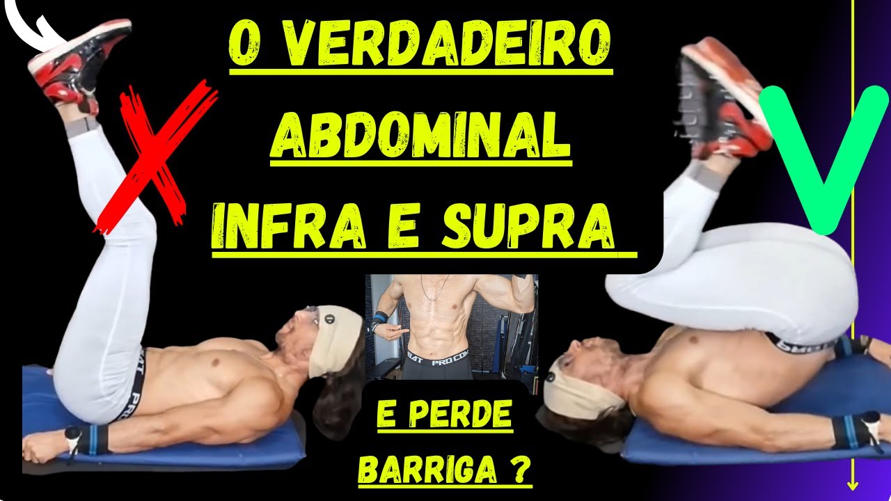 O VERDADEIRA ABDOMEN INFRA PARA FORTALECER E AJUDA A DEFINIR SUA BARRIGA !