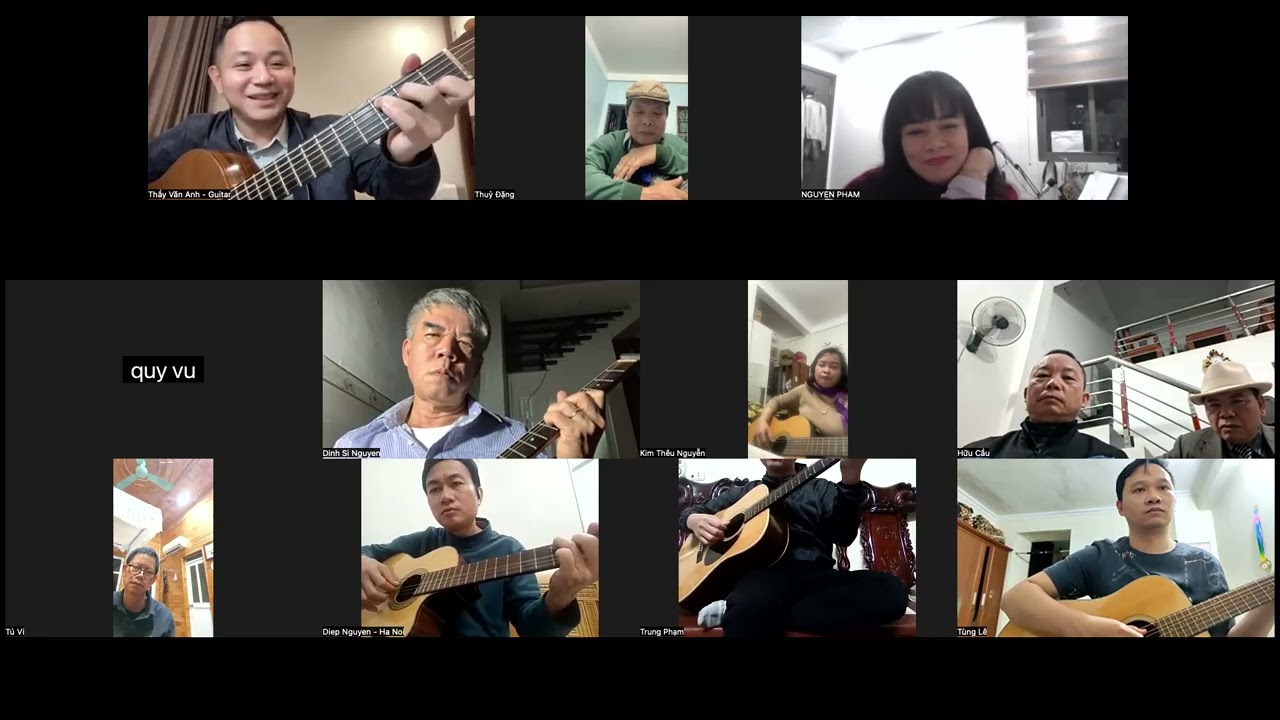 Buổi 4: Lớp guitar tỉa nốt Khoá 5 - GL5 (Thầy Văn Anh)