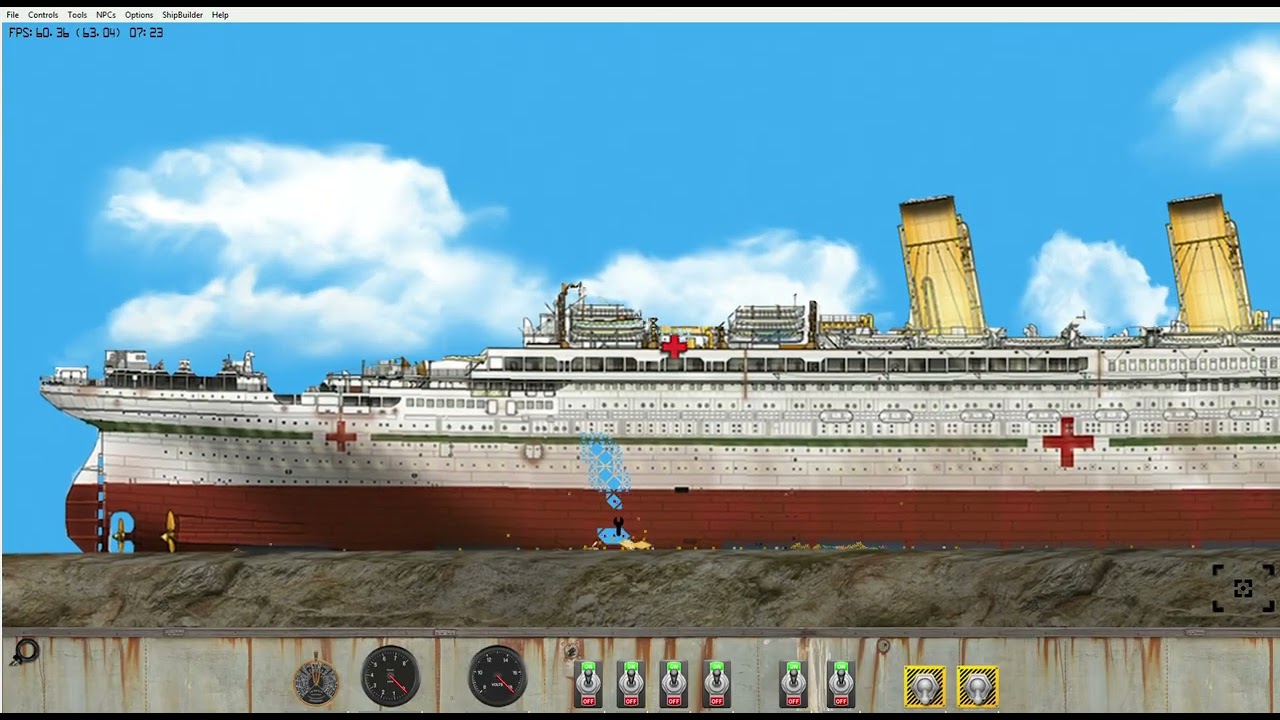 Potopení a opravování H.M.H.S Britannic