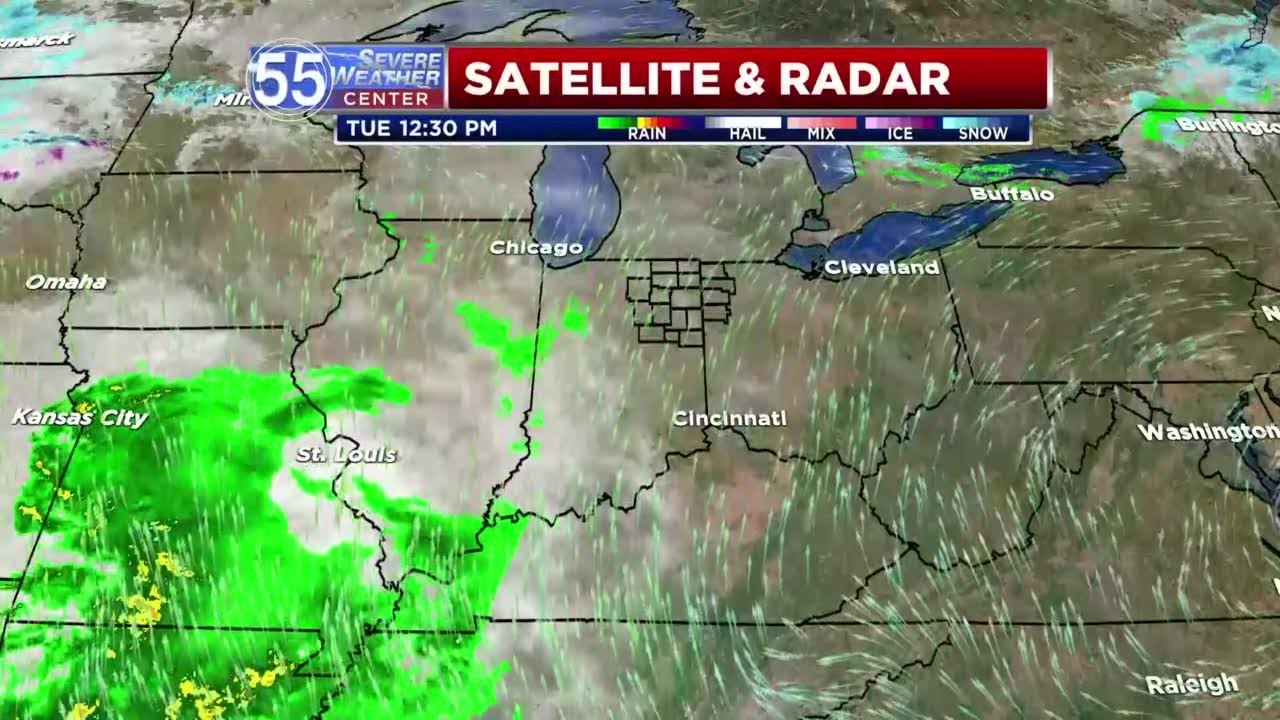 Unsettled weather pattern