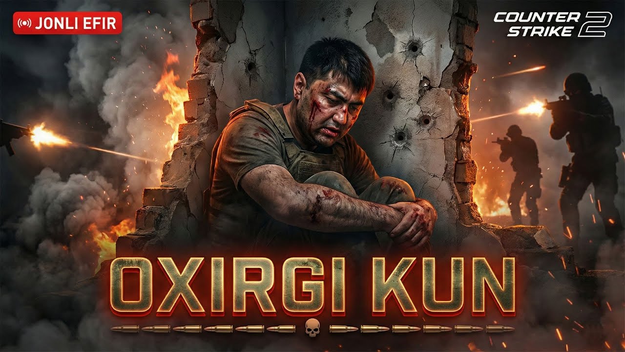 🔥Oxirgi kun! | CS2 (Jonli Efir)