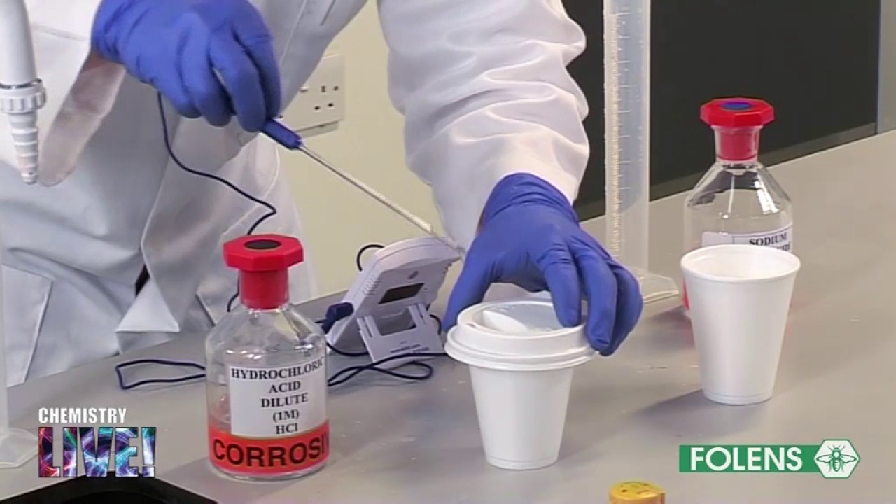 22. Heat of Reaction of HCl V NaOH