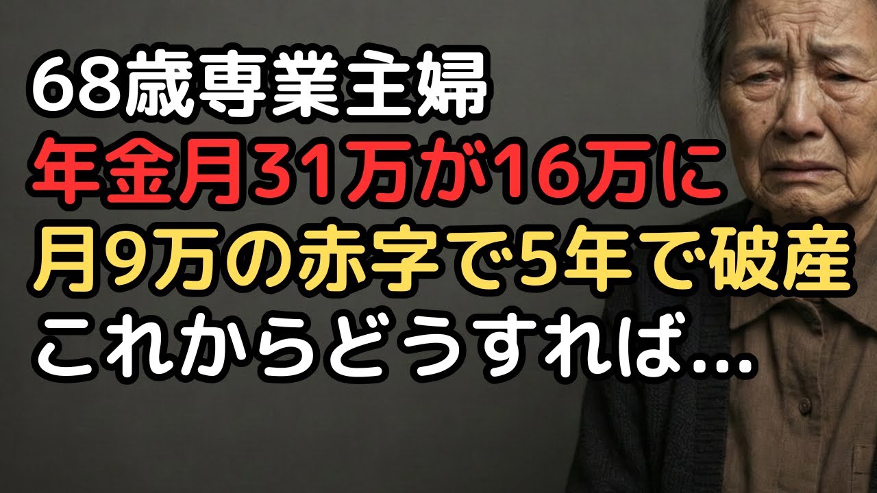 「夫の年金月24万と私の年金月7万で月31万で安心」だった68歳妻&hellip;夫が亡くなり遺族年金は月9万円、残りの貯金800万円が2年で底をつく絶望
