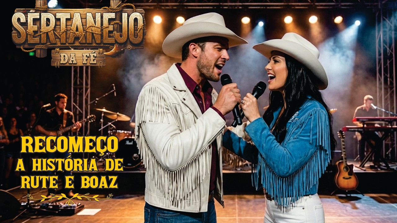 Recomeço, a história de Rute e Boaz #sertanejogospel #recomeço  #gospelmusic #historiabiblica