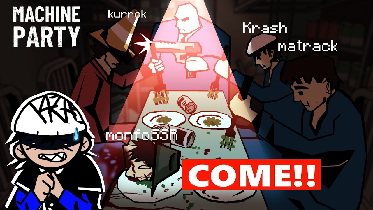 EL JUEGO M&Aacute;S GORE QUE VAS A VER HOY | MACHINE PARTY