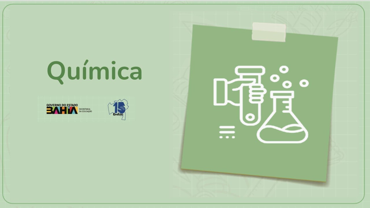 AULA DE QUÍMICA 11/03/2026 1ª SÉRIE MATUTINO