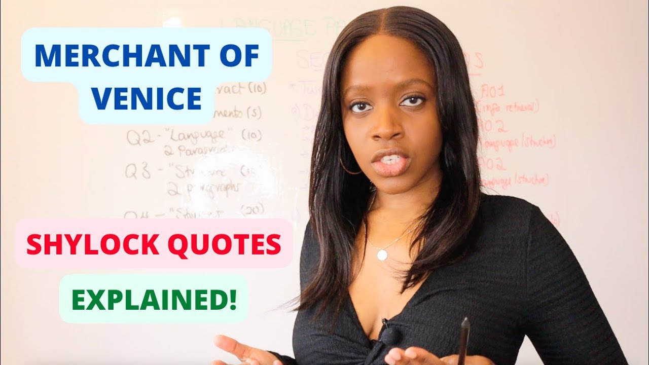 Merchant of Venice: Shylock Character Quotes & Word-Level Analysis | GCSE English Exam Revision!