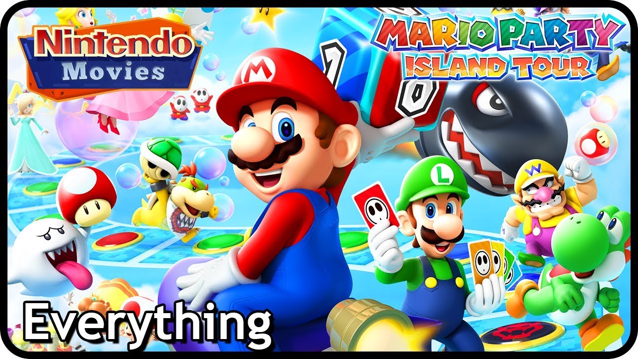 Mario Party Island Tour - Everything (All Board Games, All Mini-Games and more!)