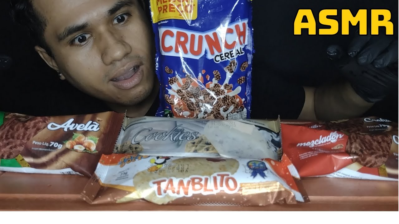 #20 ASMR | Sorvete e Cereal Crocante| Som de Mastigação | Crunch | Brazilian ASMR