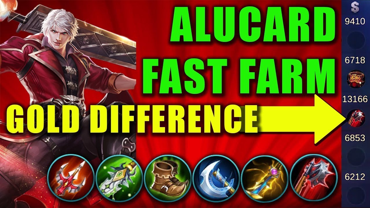 Mobile Legends Alucard Best Item for Fast Farming 12 KILL Plus MANIAC! Auto WIN!