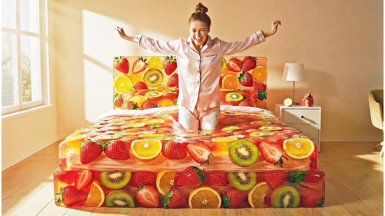 Which Crazy Bed Would You Choose? ✨#asmr #bed #notalkingasmr #aiasmr