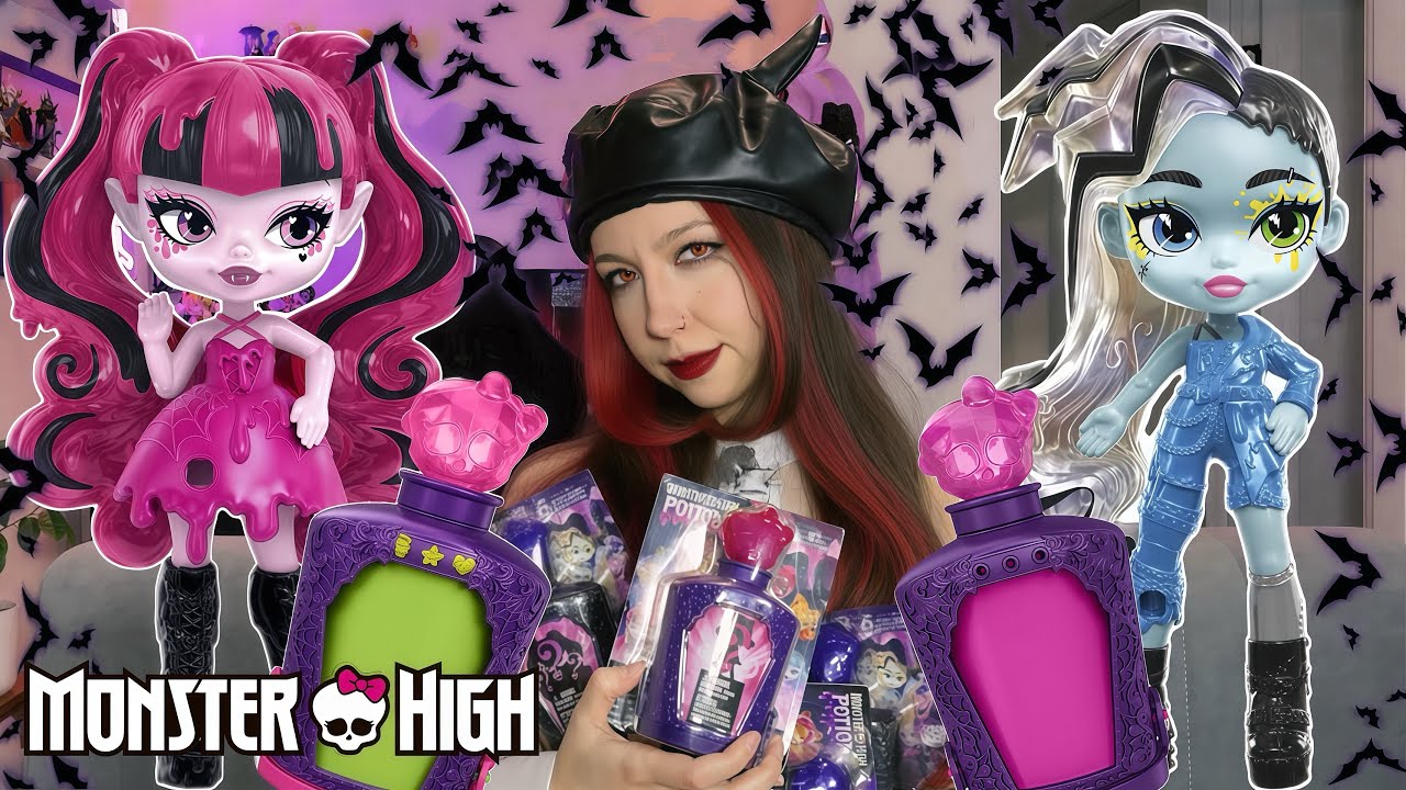 MONSTER HIGH POTIONS 🎃 РАСПАКОВКА РАНДОМОК ЗЕЛИЙ 