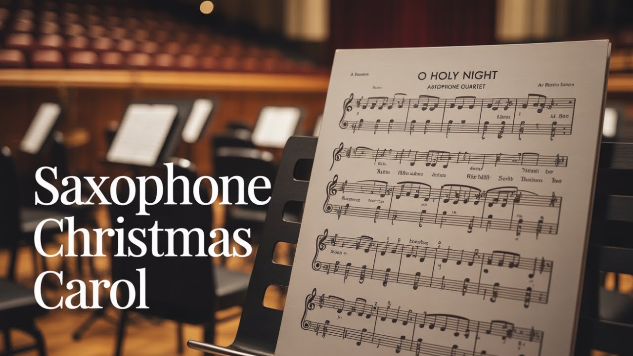 O Holy Night – Saxophone Quartet (Beautiful Christmas Arrangement)
