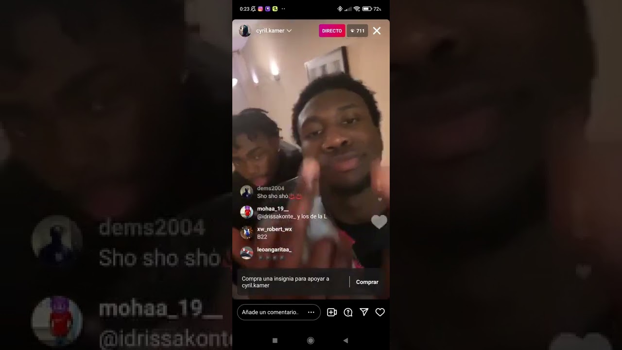 Cyril Kamer Tira Beef a la 970 y a Black Marfil