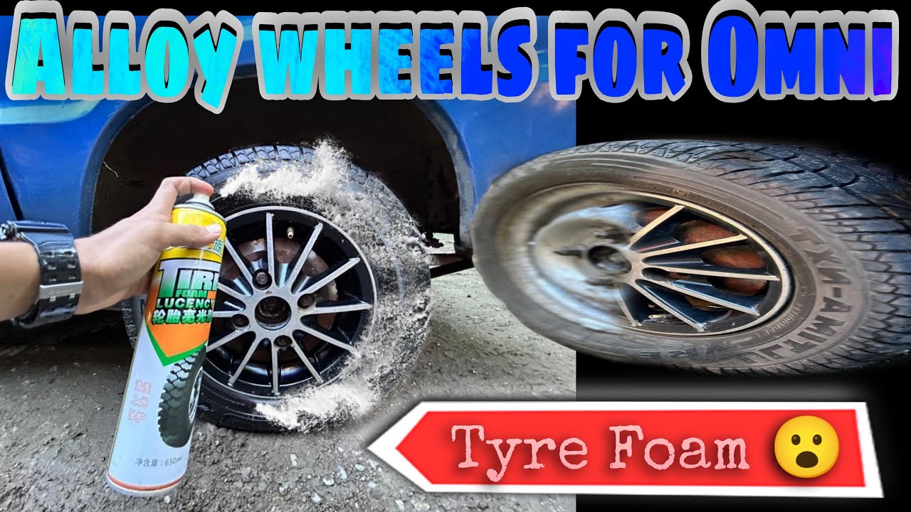 Omni Alloy Wheels| Tyre Foam| Omni Modified |#marutisuzuki @JCustomzzz03