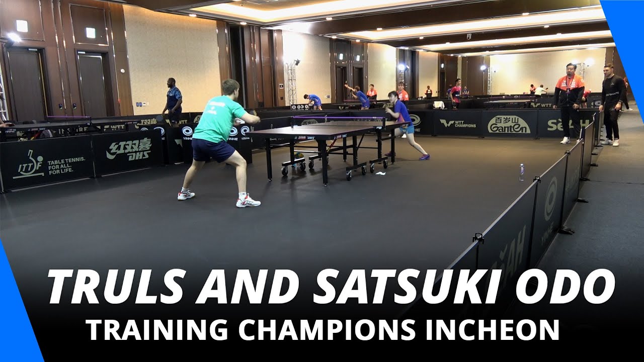 Truls and Satsuki Odo training | Champions Incheon 2025