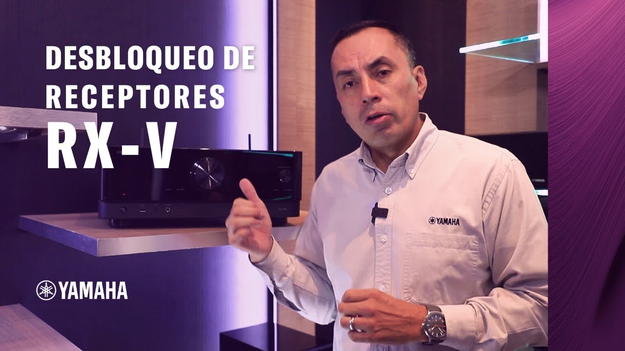 Cómo desbloquear receptor RX-V | Yamaha