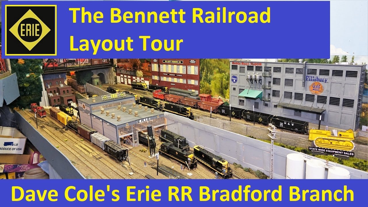 Layout Tour: Dave Cole's Erie RR Bradford Branch