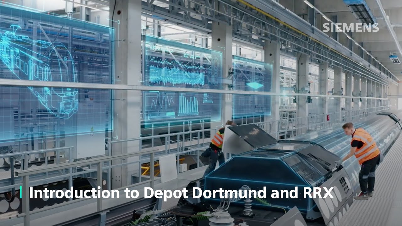 A State of the Art Rail Depot in Germany | Depot Dortmund & RRX