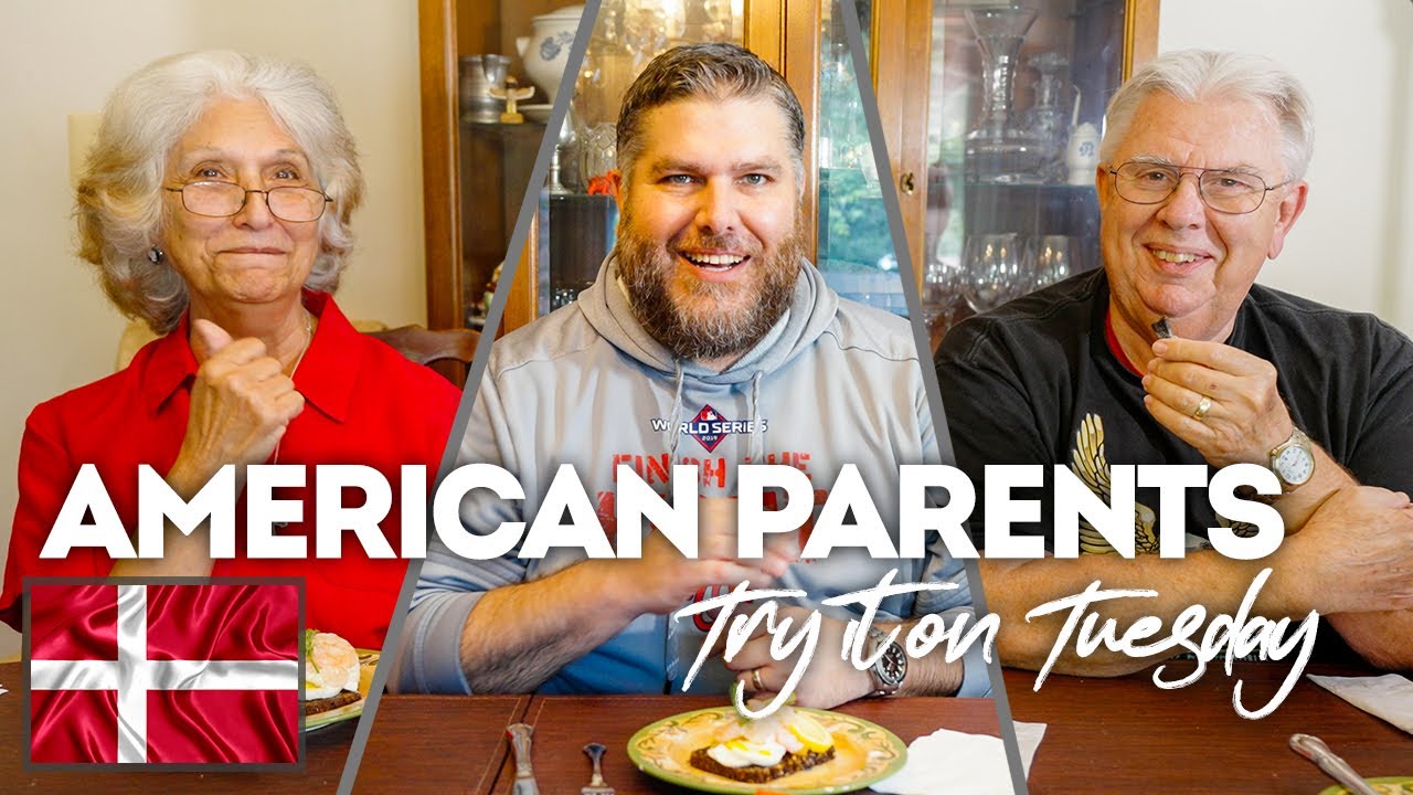 American Parents - Try it on Tuesday - Egg and Shrimp Smørrebrød and Lakrids