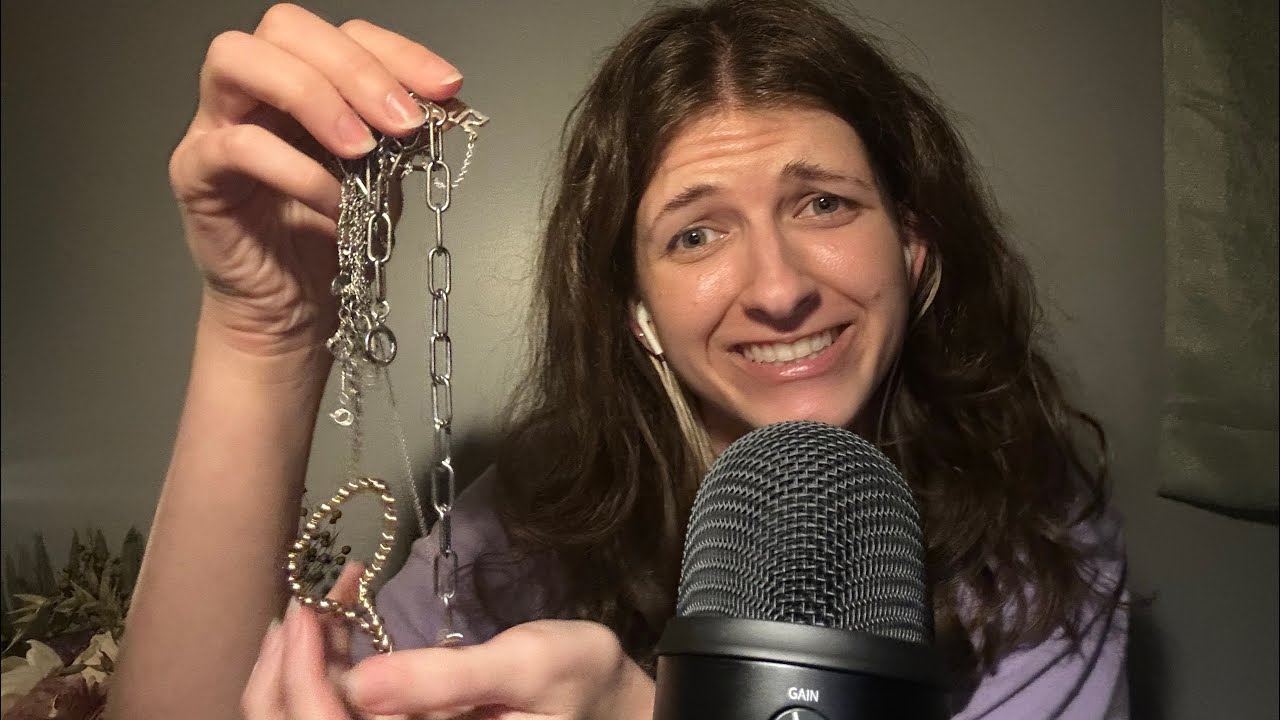 asmr | showing you my jewelry collection (soft spoken and whispered show and tell) 