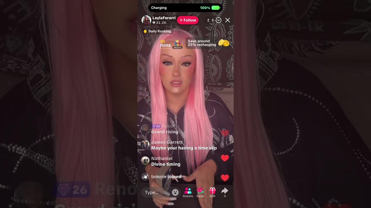 Tarot Baddie TikTok Live (1/27/26)