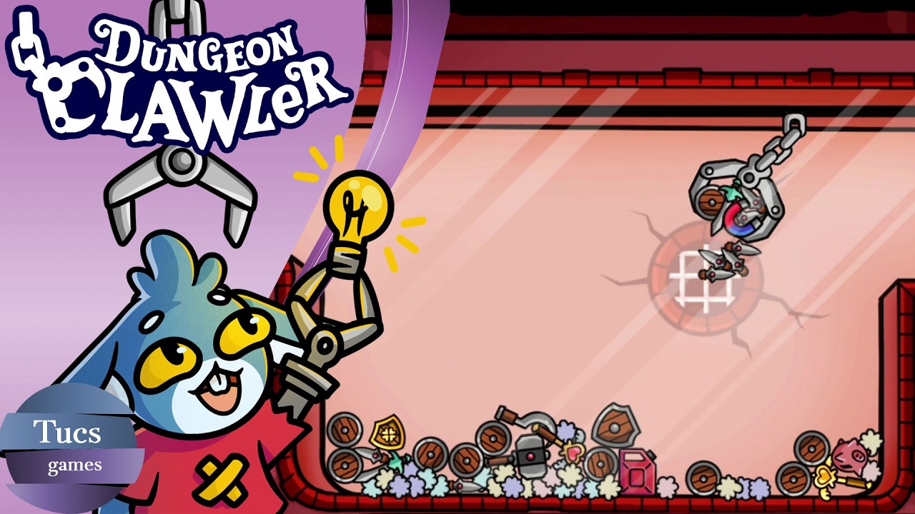 Dungeon Clawler - Découverte - Gameplay FR (No commentary)