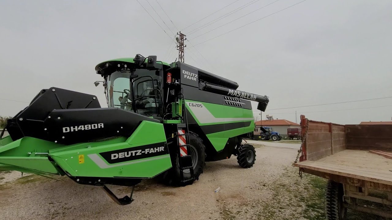 DEUTZ FAHR _ C 6205 SERİSİ BİÇER DÖVER...