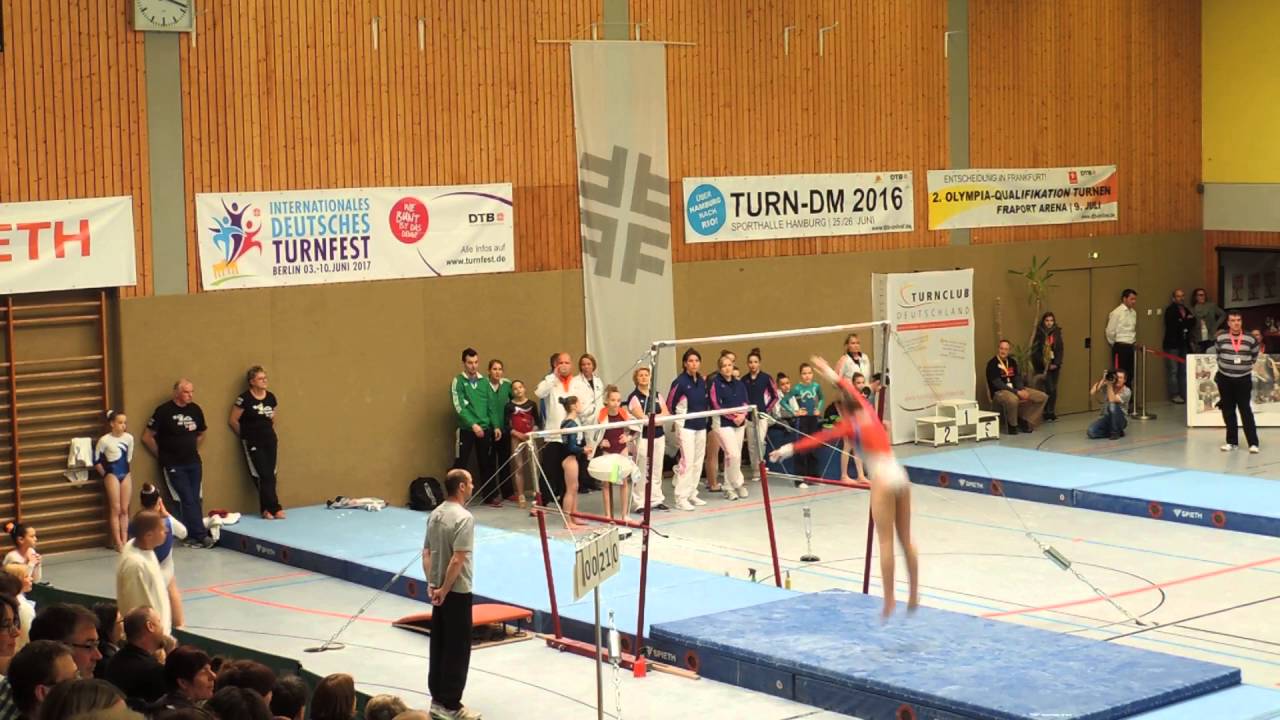 Emelie Petz - AK 13 Barren Finale - DJM Heidelberg 2016