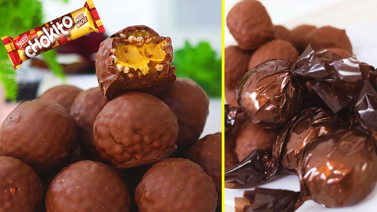 COMO FAZER BOMBOM DE CHOKITO I IGUALZINHO O ORIGINAL - FÁCIL E DELICIOSO - ESPECIAL DE PÁSCOA