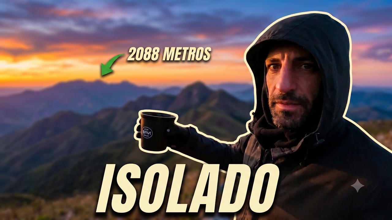 Como é acampar SOZINHO no cume da SERRA DA BOCAINA, a 2088 metros de altitude | T11 E02