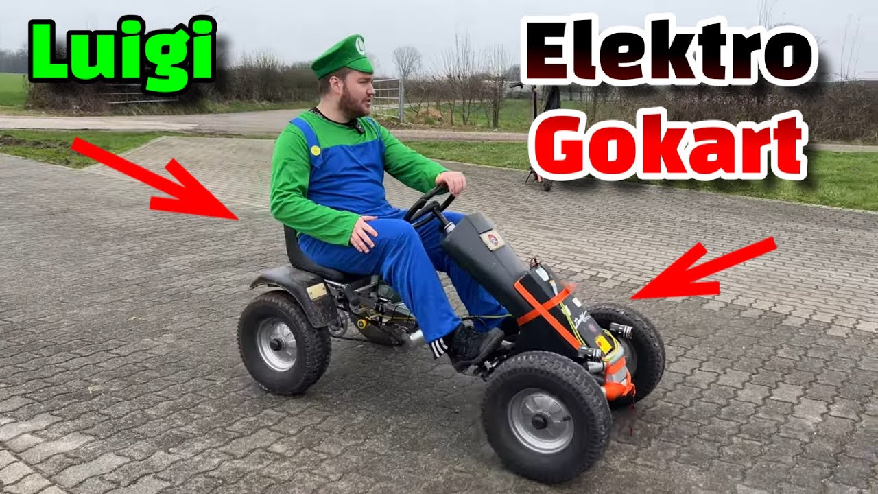 DIY Elektro Gokart 🔥 Was kann unser Selbstbau Elektro Gokart 🔋